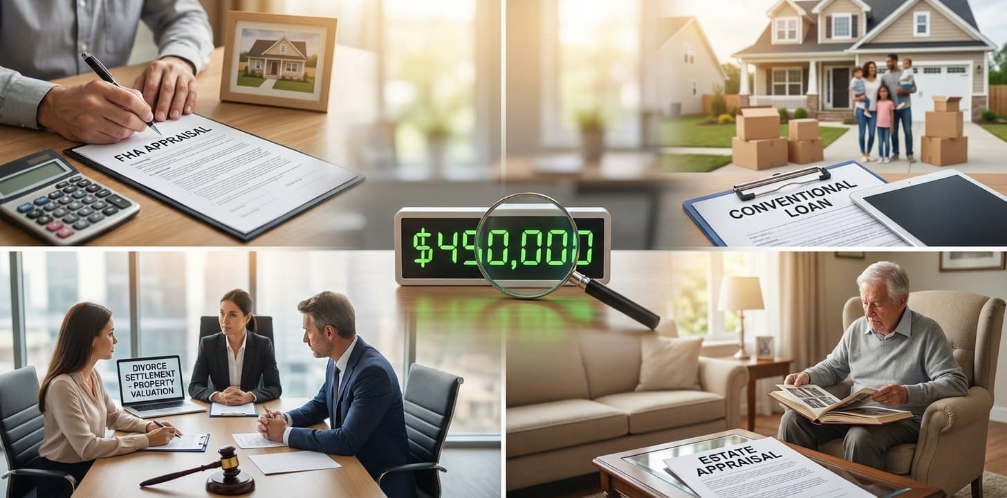 Same House, Same Value: Why Appraisal Purpose Doesn't Change the Number